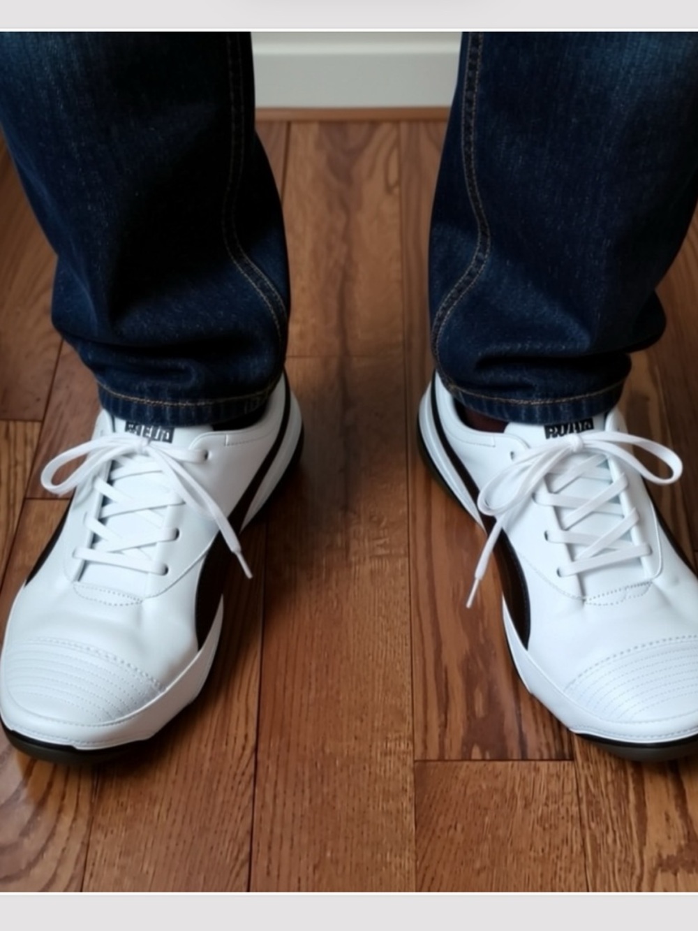 Puma LEATHER sneakers size 11.5 - Picture 2 of 10